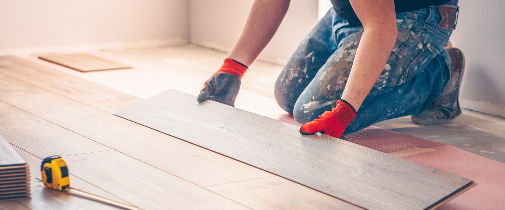What is the cheapest way to put flooring in a house?