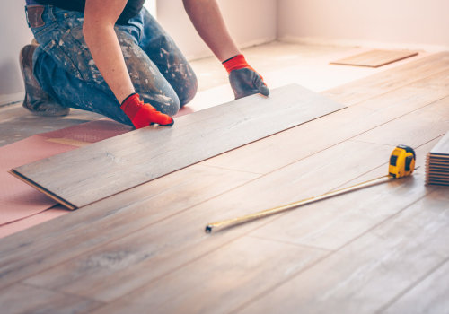 What is the cheapest way to put flooring in a house?